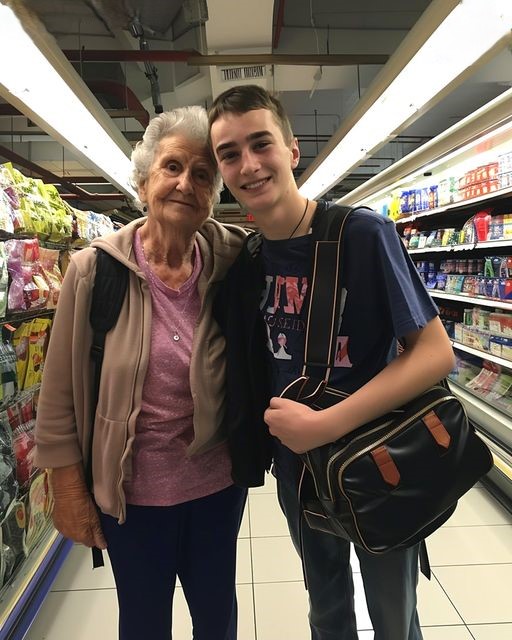 Poor Boy Pays for Old Ladys Groceries, His Granny Gets $230k to Pay for Treatment Days Later