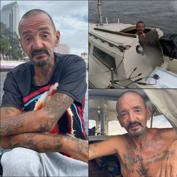 Florida man nicknamed ‘Lieutenant Dan’ refuses to leave boat as Hurricane Milton nears