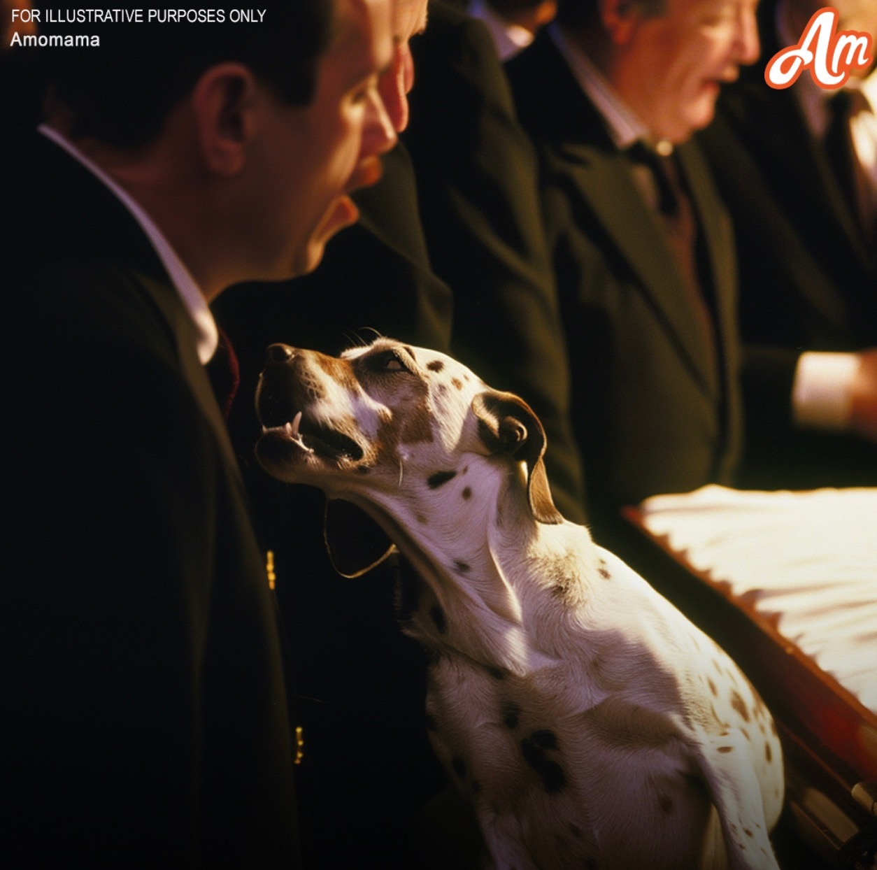 A dog barks at a coffin during a funeral, prompting a suspicious son to open it, only to discover it’s empty