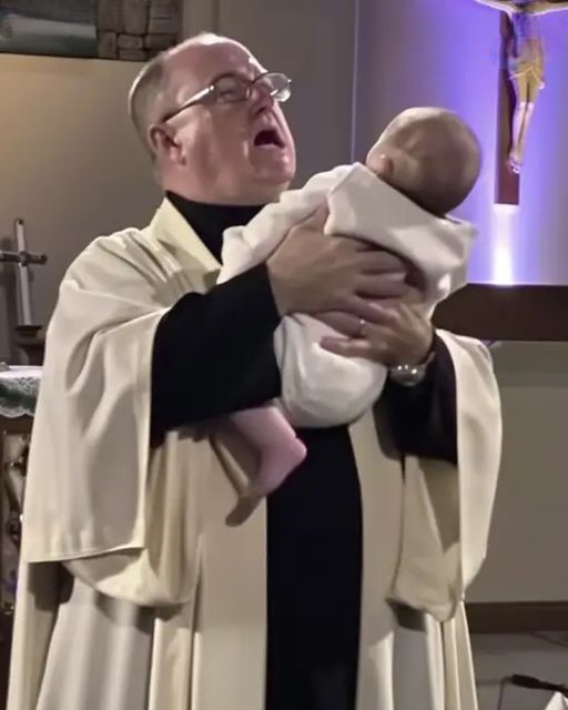 We Brought Our Baby to the Church for Baptism This Is Impossible, Whispered the Priest as He Held the Baby in His Arms