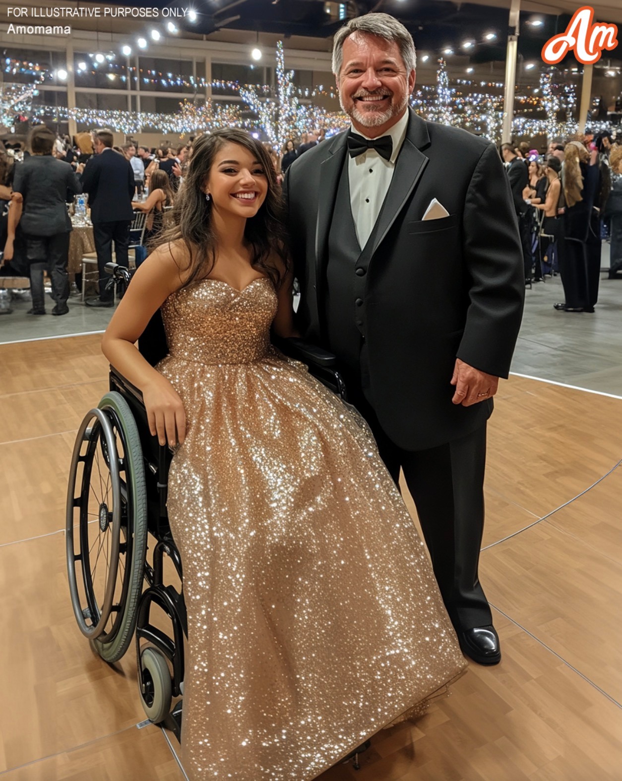 Father Escorts Disabled Daughter to Prom, Receives $10K Check for ‘Dad of the Year’ in Mailbox Afterwards