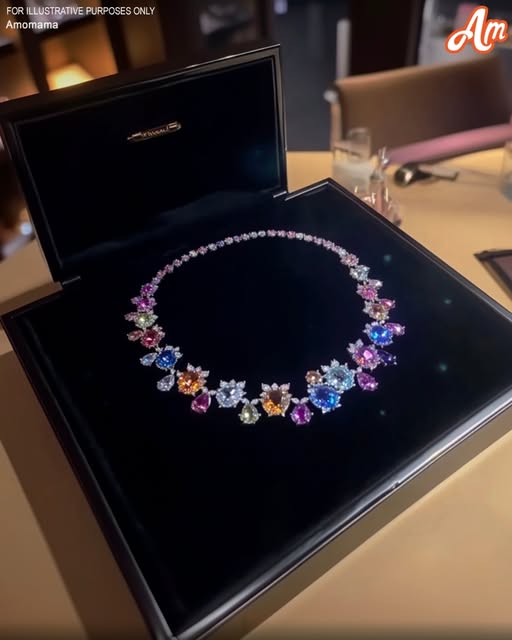 A woman gets a luxurious necklace in the mail, only to realize it was sent to her by mistake